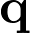 \mathbf{q}