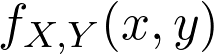  f_{X,Y}(x,y) 