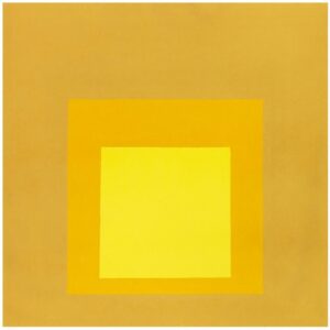 JOSEF ALBERS, Study for: Homage to the square “Towards Fall II”, 1961. Courtesy: Sotheby’s
