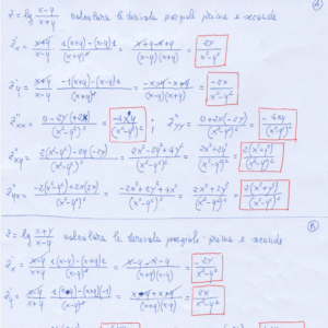 calcolo derivate parziali